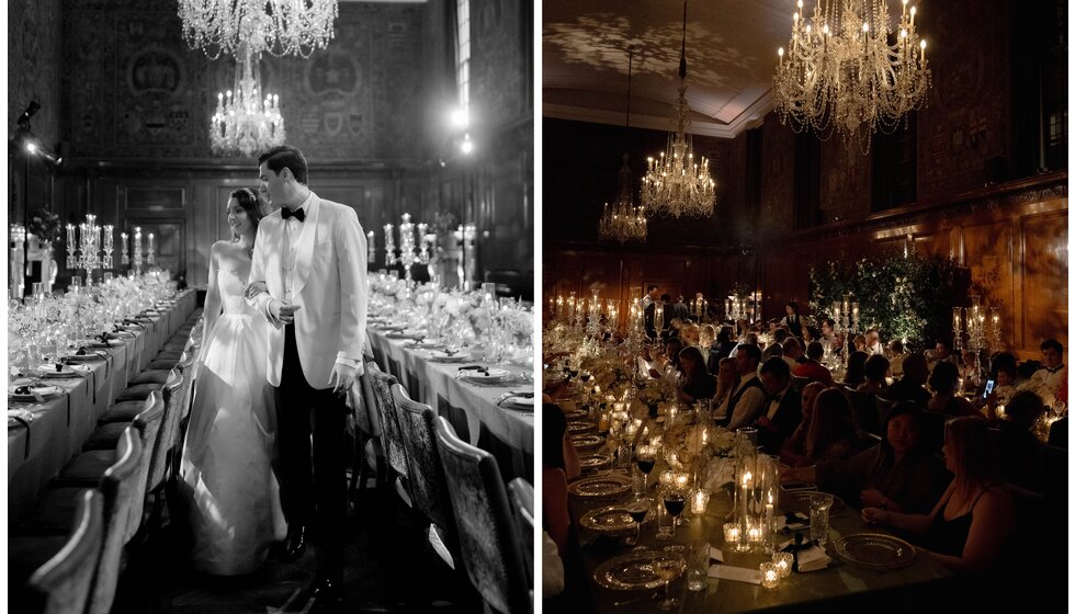 Sam & Rachel’s Old Hollywood Glam inspired London Wedding: Wedding Reception at The Ned