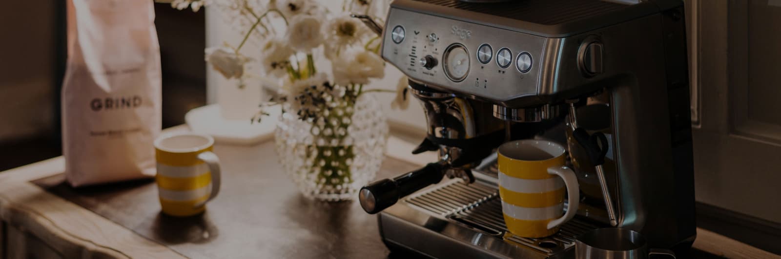 Coffee machine at the show