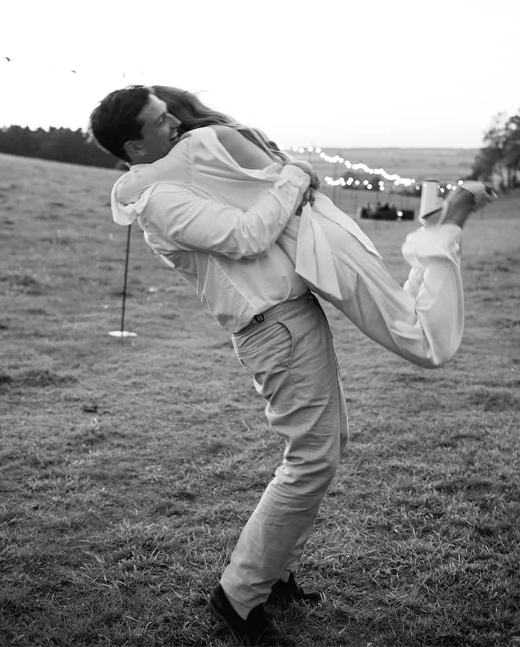 bride and groom sharing a special moment together 