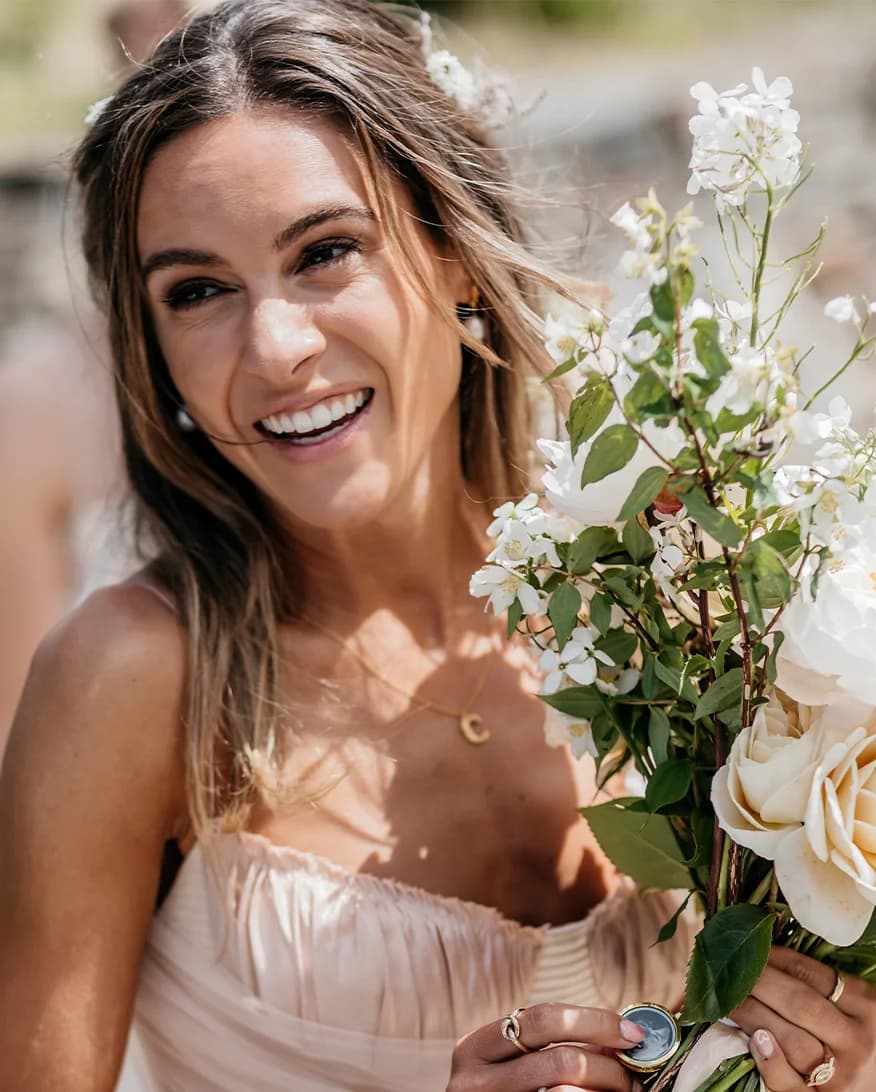 bridal makeup natural and glowy look