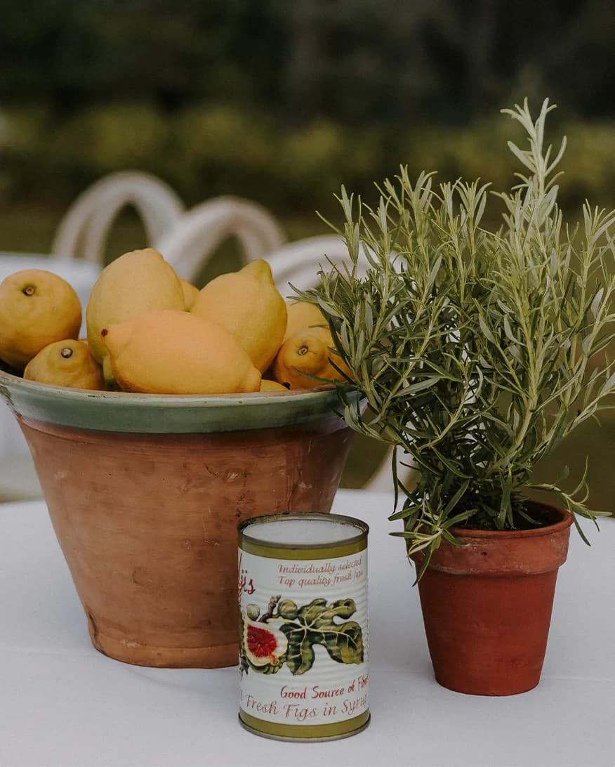 tuscany inspired english wedding lemons italian vibes