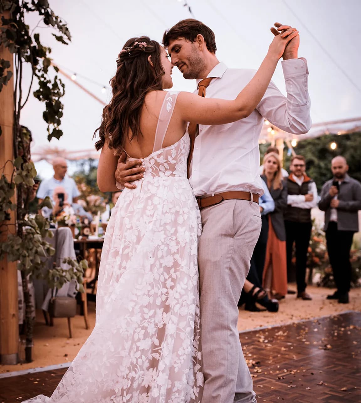 bride and groom first dance music