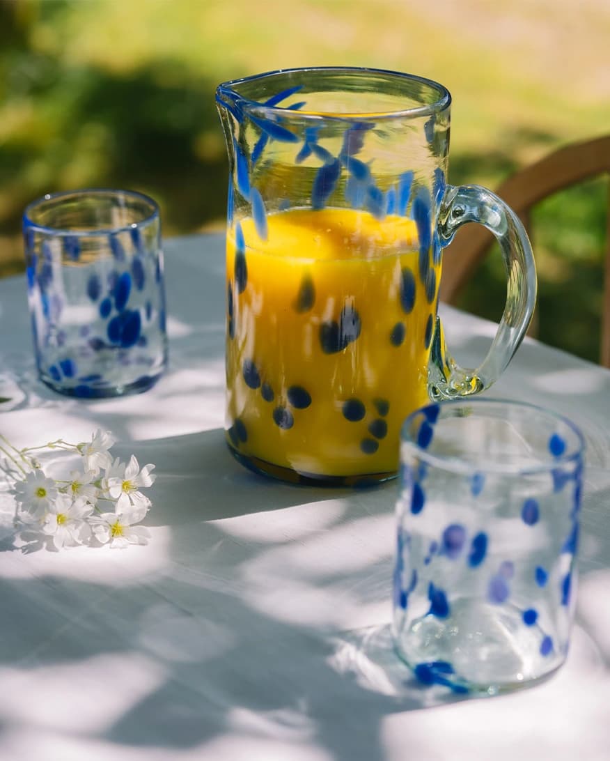 Matching glassware gifts jug and glasses from Late Afternoon