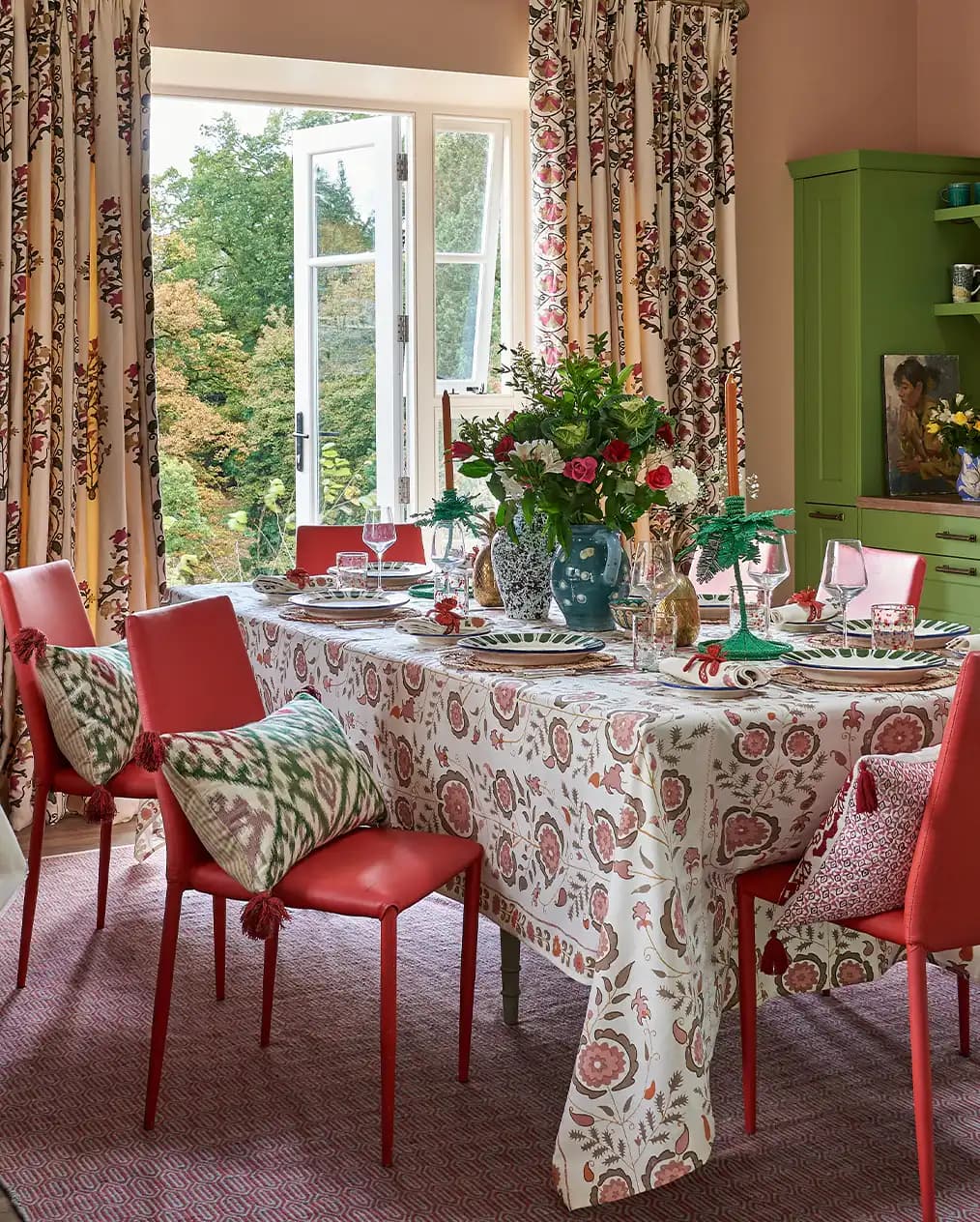 Eclectic dining room inspiration features Penny Morrison home décor 