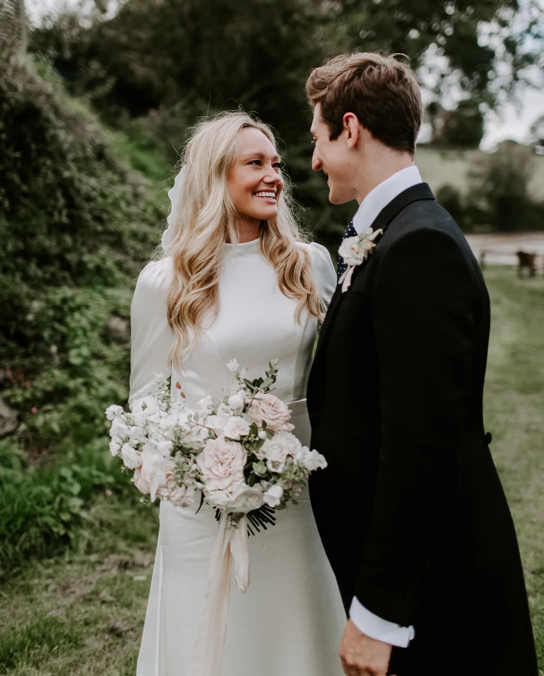 Bride and Groom wedding ceremony nautical inspired