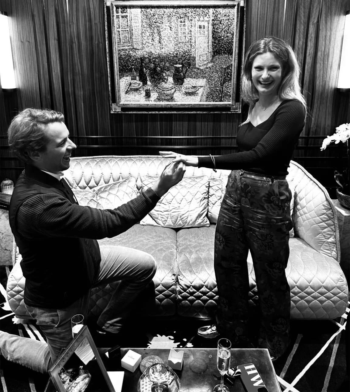Honour's second engagement at Boodles