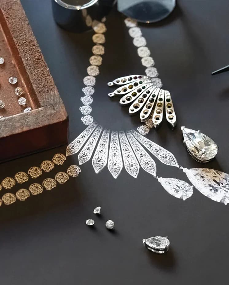 Making of wedding jewellery