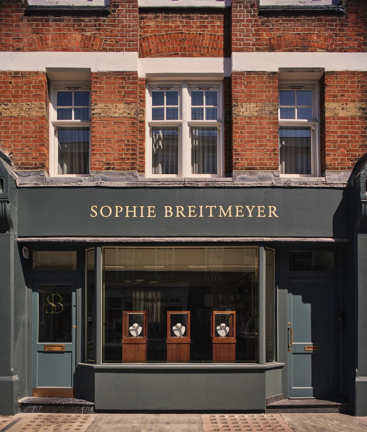 Sophie Breitmeyer studio's shopfront