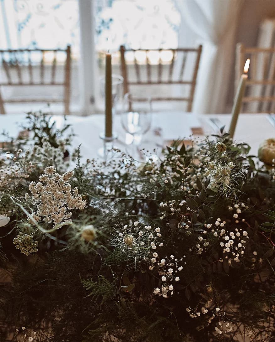 wedding flowers table decorations