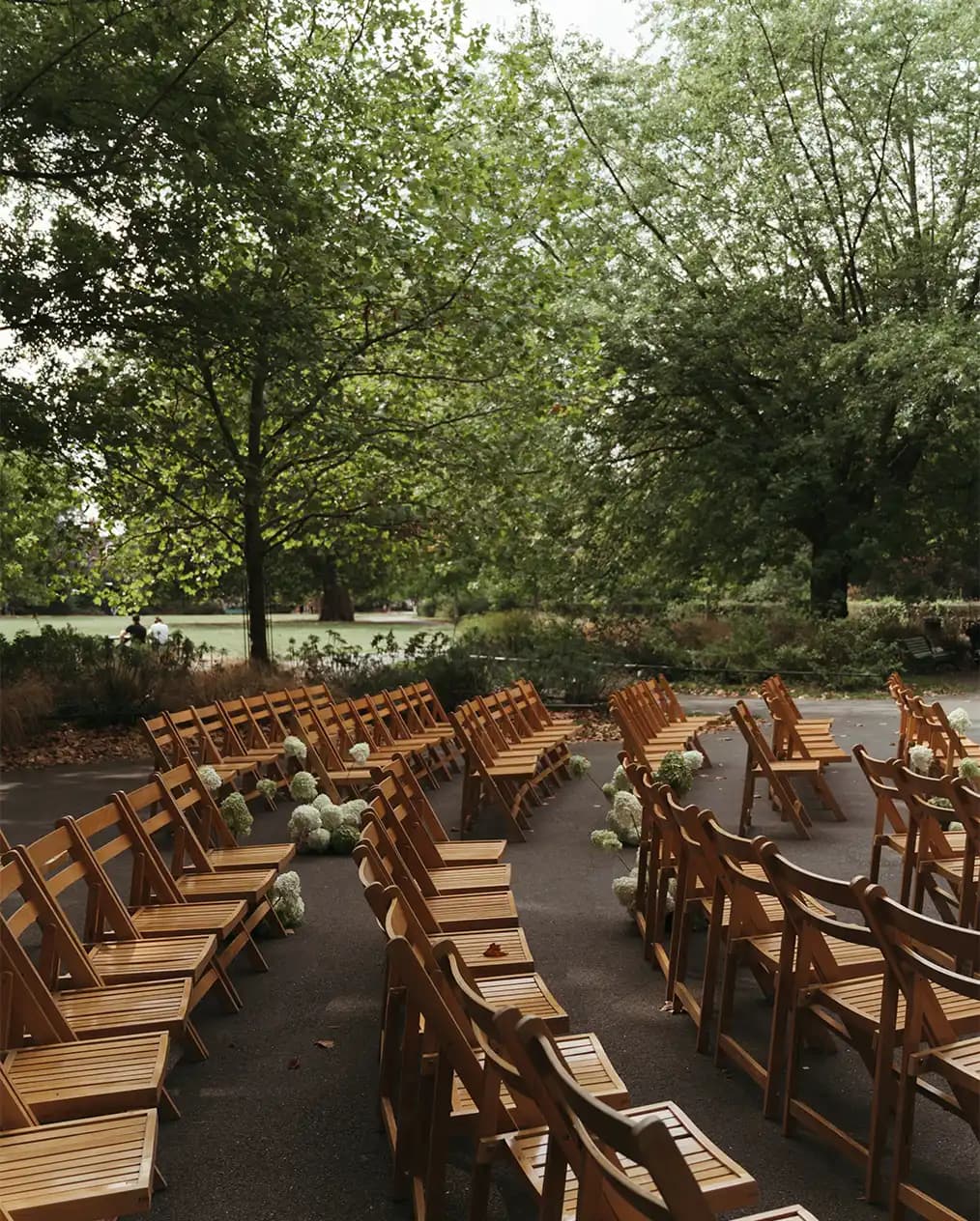 Wedding Park Seating Arrangements 