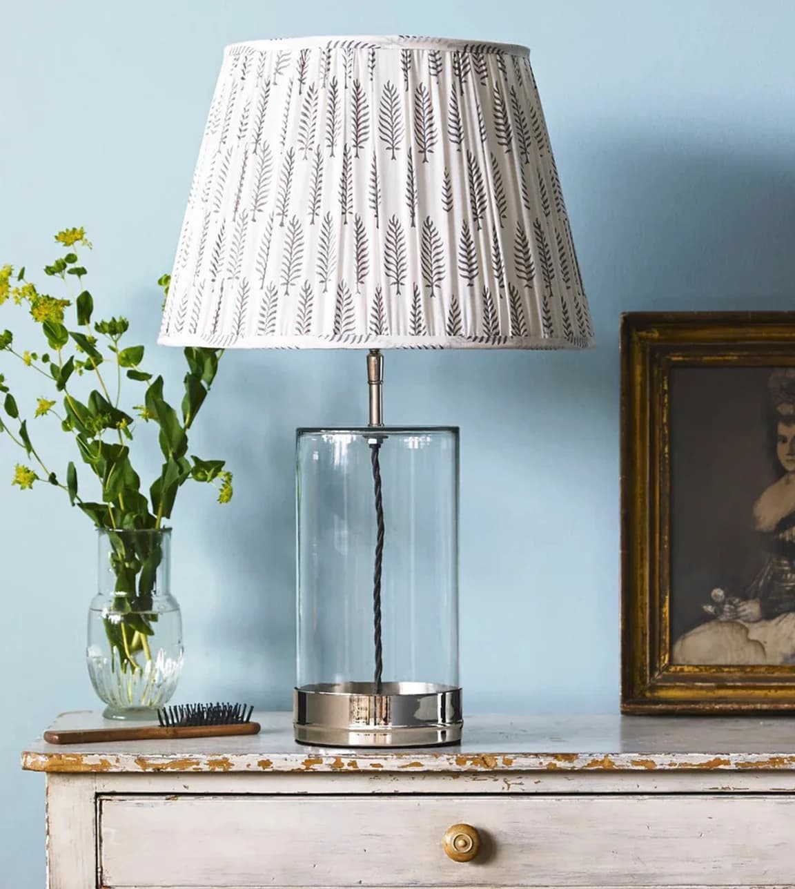 Pooky Wisteria lamp gift available at The Wedding Present Company