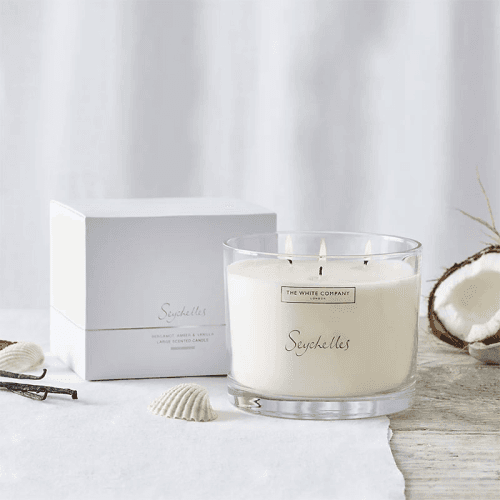 Image showing the Seychelles Large 3 Wick Candle product.