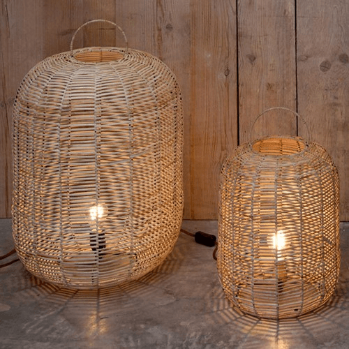 Noko Wicker Lamp, H64 x D44cm, Natural
