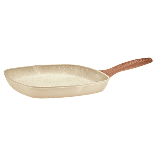 Image showing the Rock & Rose Grill Pan, W28 x L28cm, Pink product.