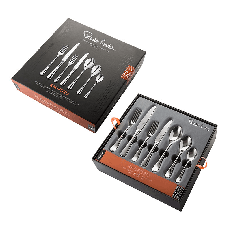 Radford 42 Piece Cutlery Set, Stainless Steel