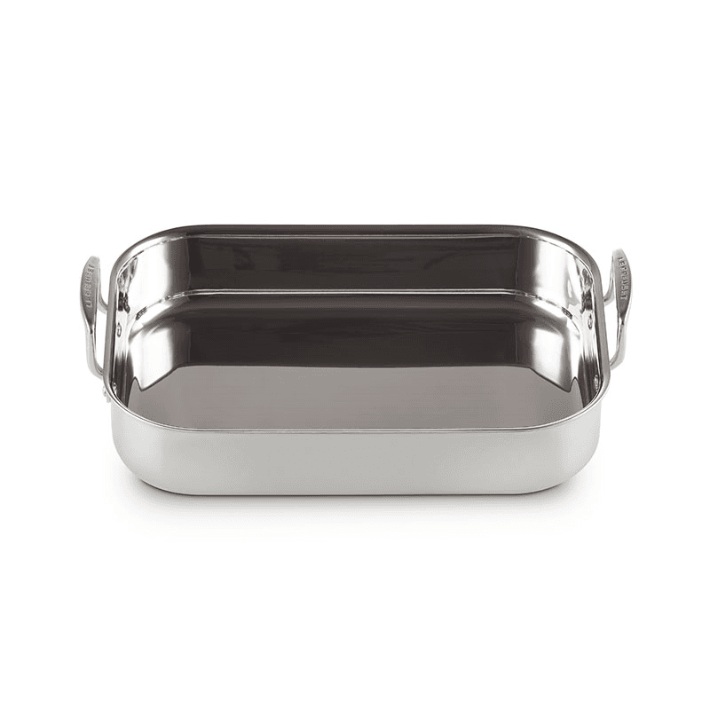 Classic 3-ply Rectangular Roaster, 35cm, Stainless Steel