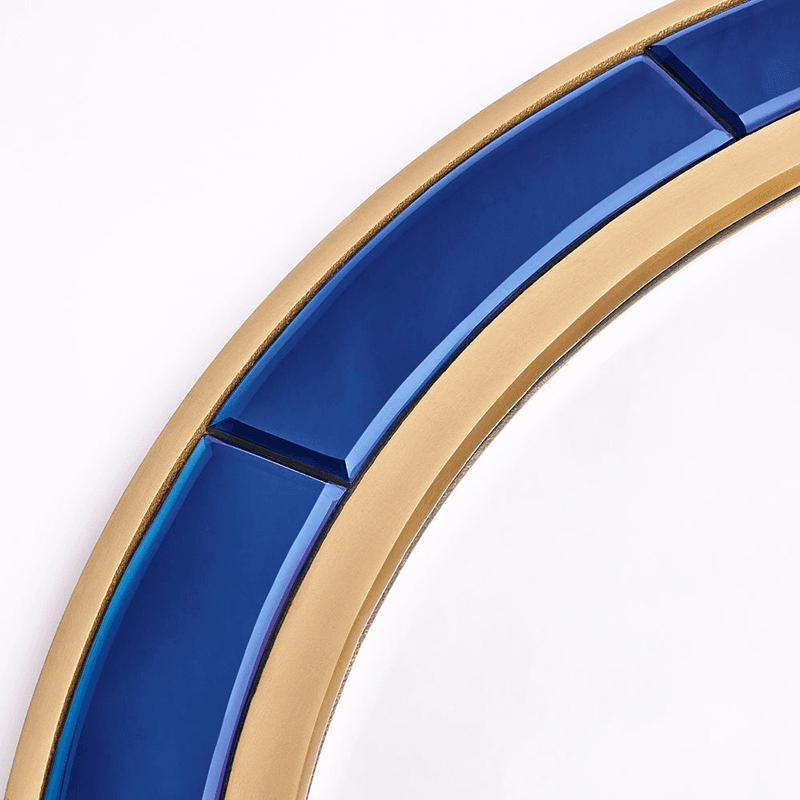 Lillian Mirror, 80cm, Blue