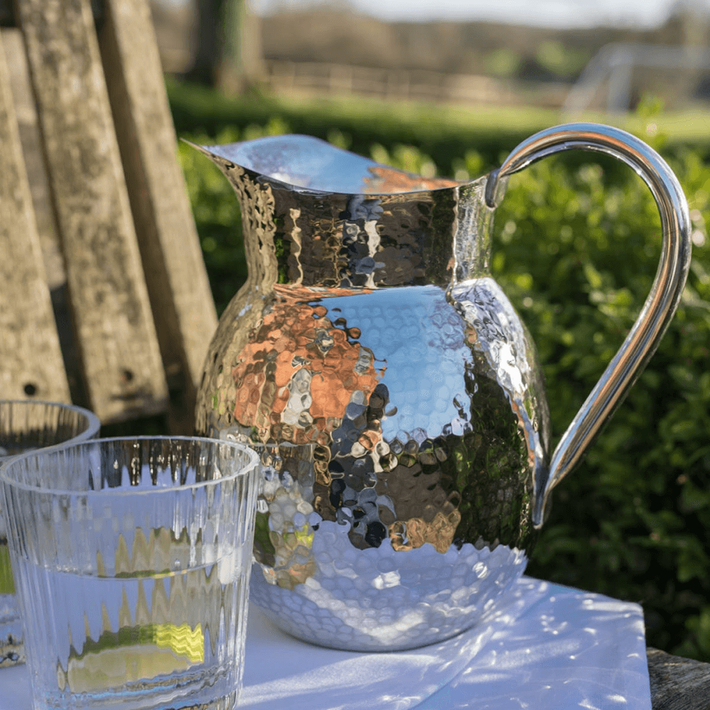 Sangria jug, 21cm - 1.7 litre, silver plate