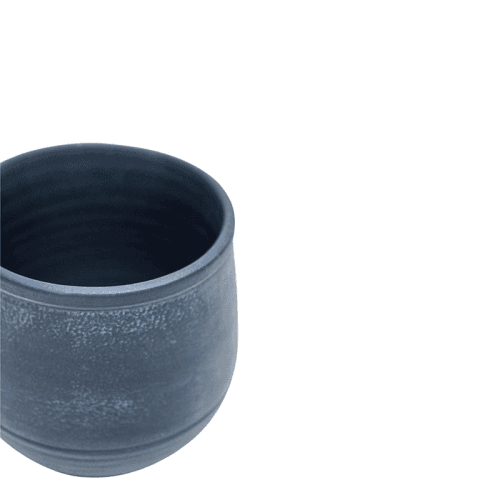 Image showing the Handthrown Planter, D19cm, Azurite product.