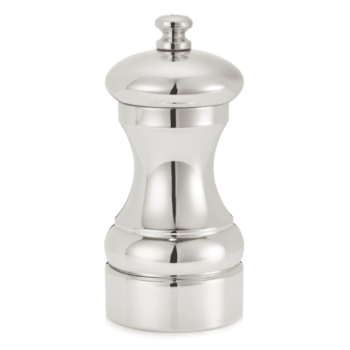 Image showing the Capstan Salt mill, 10.2cm, sterling silver product.