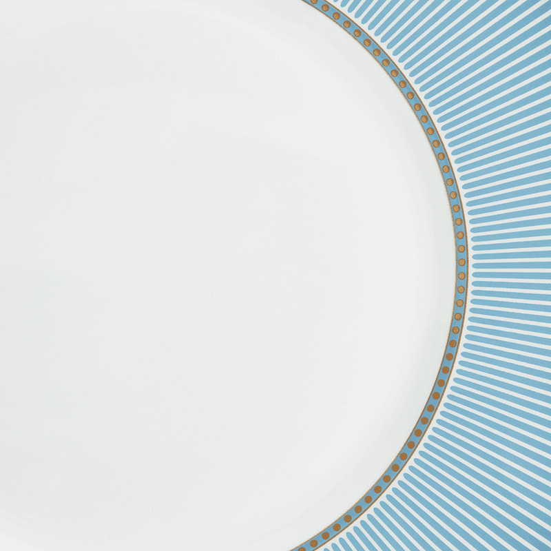 Helia Plate, D23cm, Mint Green