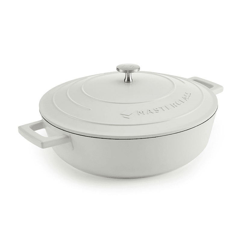 Shallow Casserole Dish, 4L, Cream