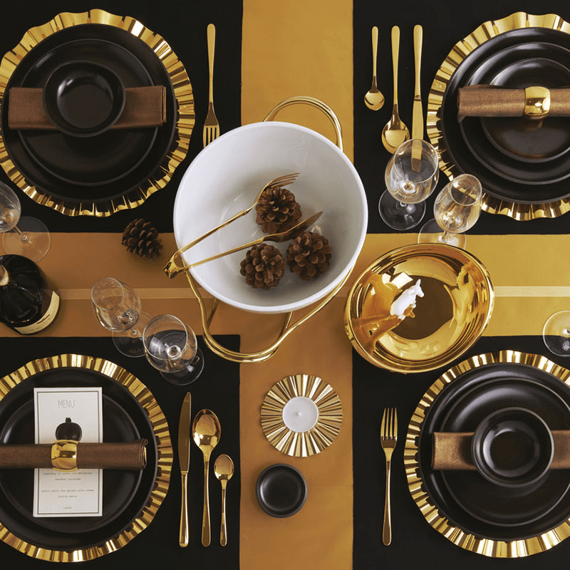 Taste 24 Piece Cutlery Set, Gold