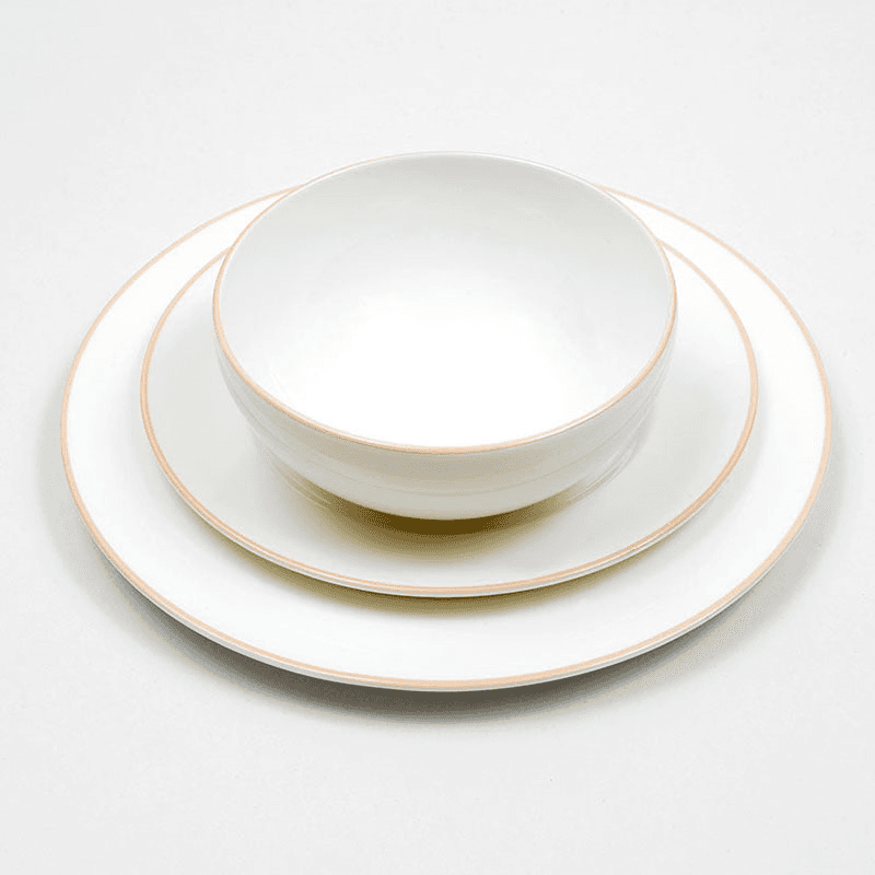 Dessert Plate, D21cm, Blush Rim