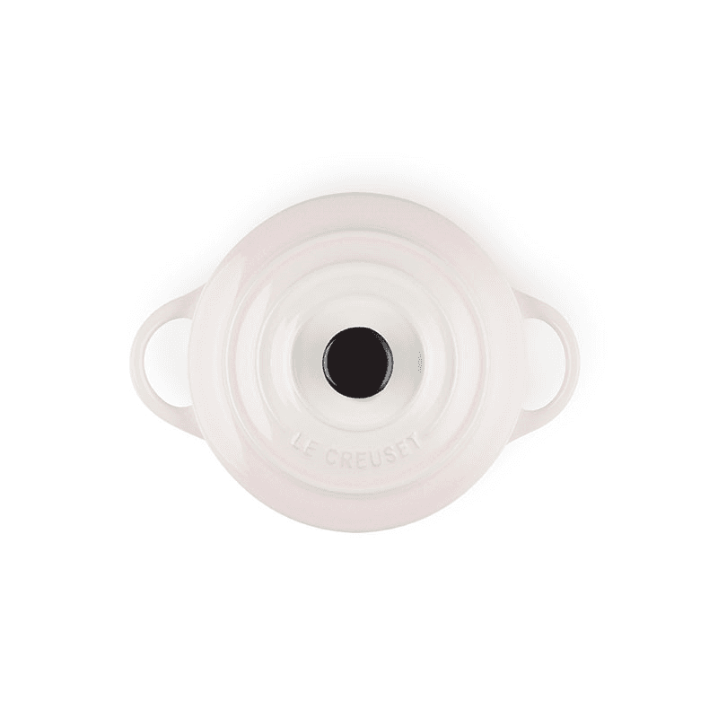 Stoneware Petite round casserole, 9cm, 9cm - 250ml, shell pink