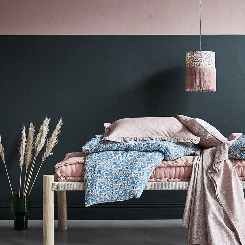 Capel Pair of Pillowcases, Single, Pink