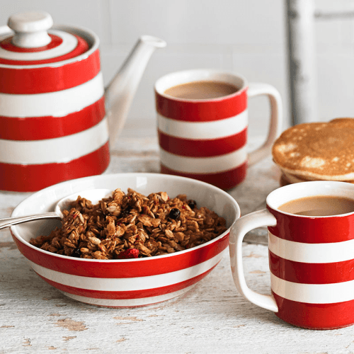 Image showing the Set of 4 Cereal Bowls, D17cm product.