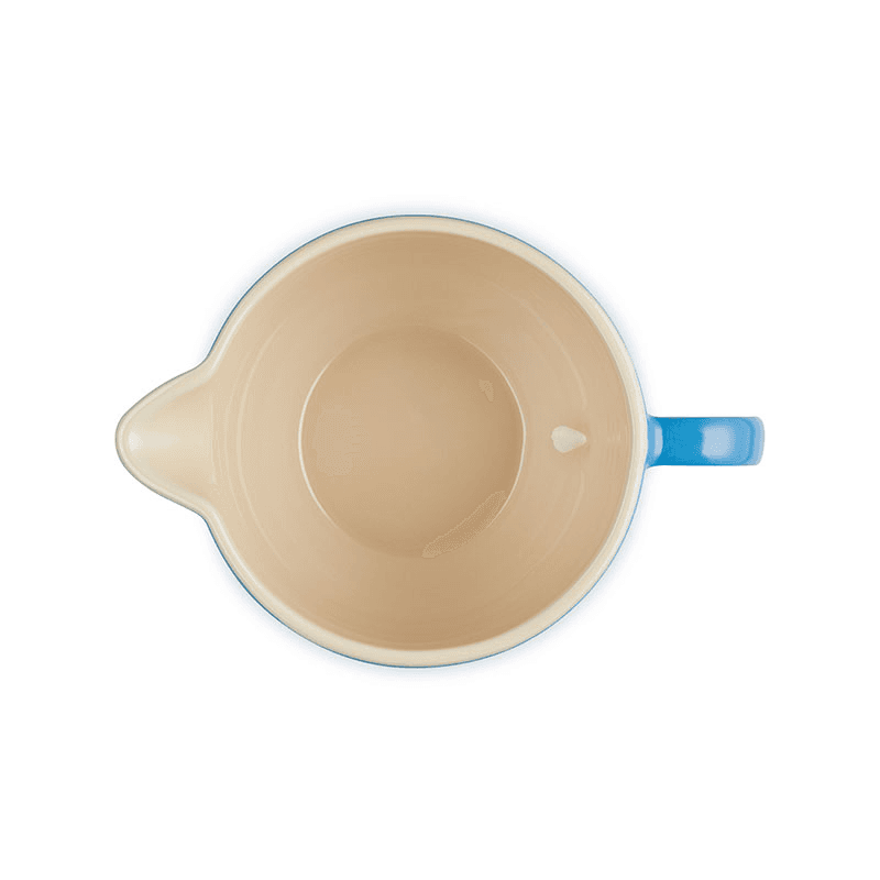 Stoneware Mixing Jug, 2L, Azure