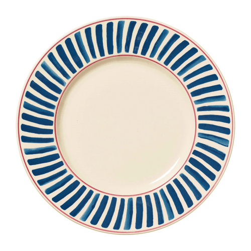 Image showing the Kintaro Set of 4 Side Plates, D21cm, Indigo product.