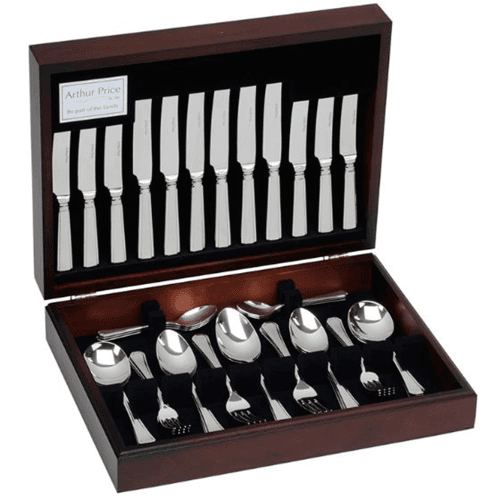 Image showing the Grecian 88 piece canteen set, Stainless Steel product.