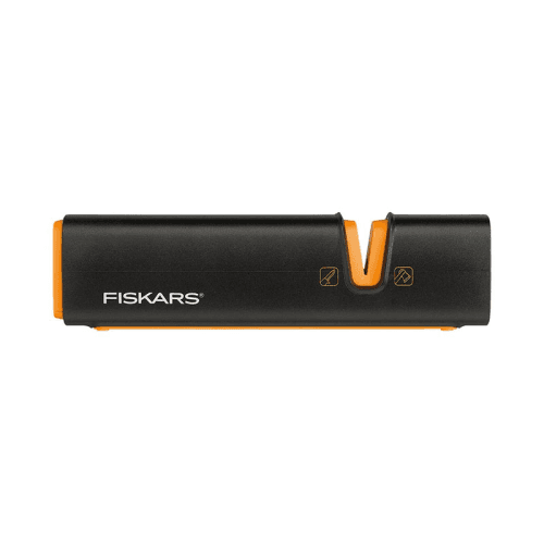 Image showing the Xtract Axe and Knife Sharpener, L23.5 x W9cm, Black and Orange product.