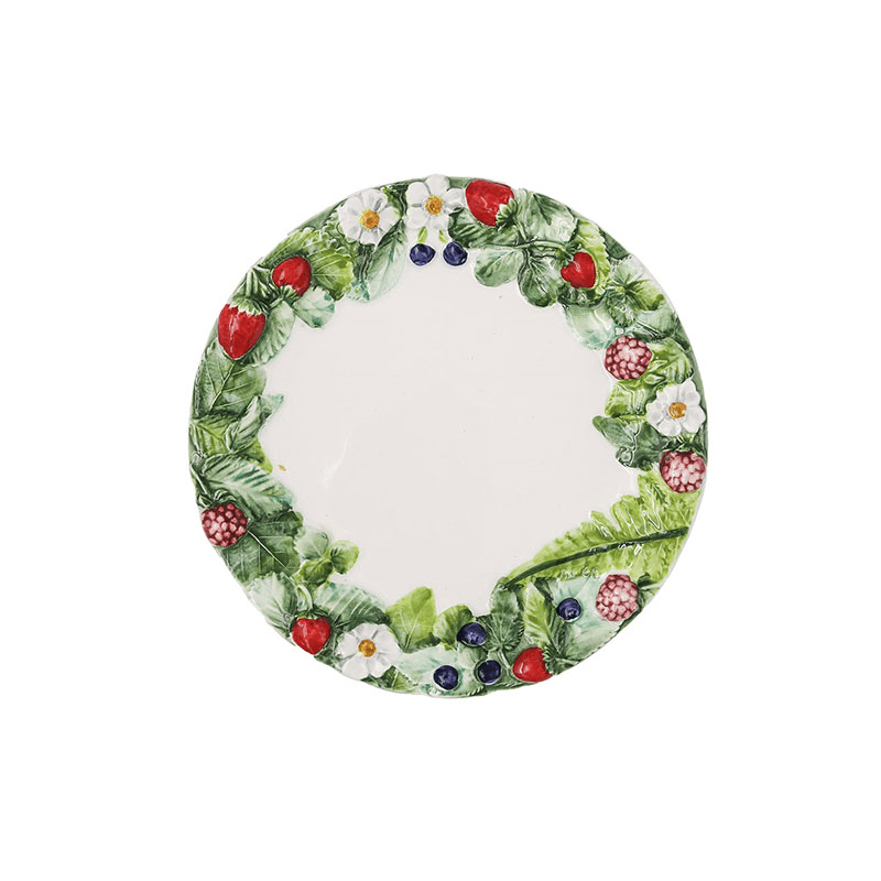 Frutti Di Bosco Set of 4 Side Plates, D21cm, Multi