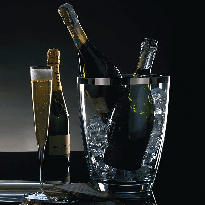 Elegance Collection Pair of champagne flutes