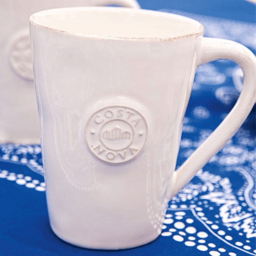 Nova Set of 6 mugs, 35cl, White