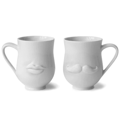 Image showing the Mr & Mrs Muse Mug, H11cm, Muse Mug product.