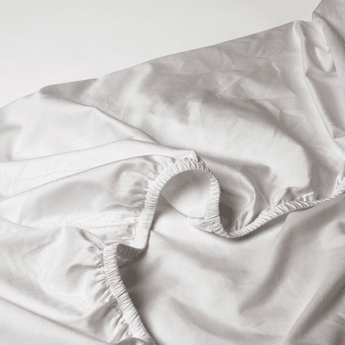 Image showing the Perfect Percale  Fitted Sheet, Superking, Dove Grey product.