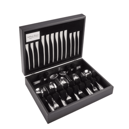 Image showing the Signature Echo 58 Piece 8 Person Cutlery Canteen, Stainless Steel product.