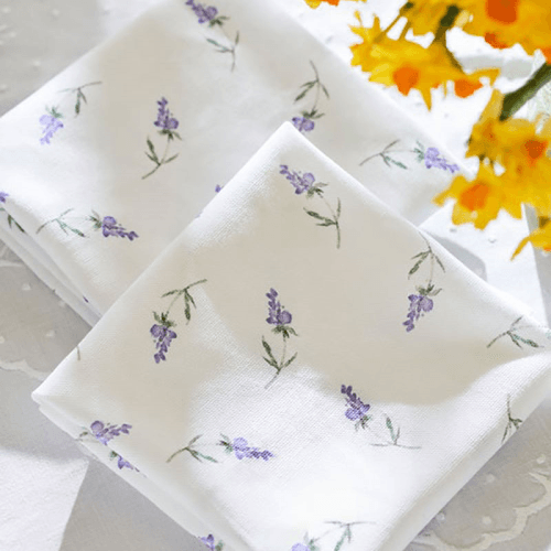 Image showing the Lavendula Set of 2 Napkins, 40 x 40cm, Multi product.