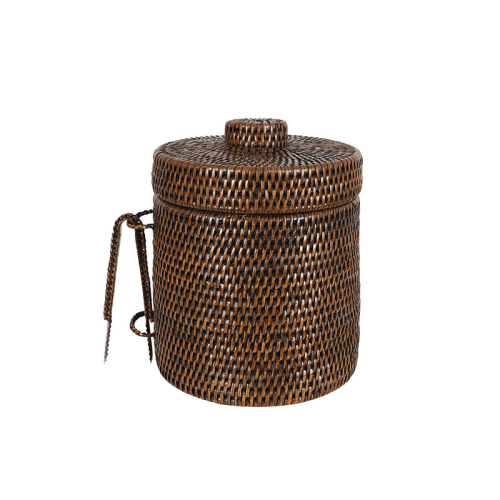 Image showing the Rattan Ice Bucket, H25cm, Brown product.