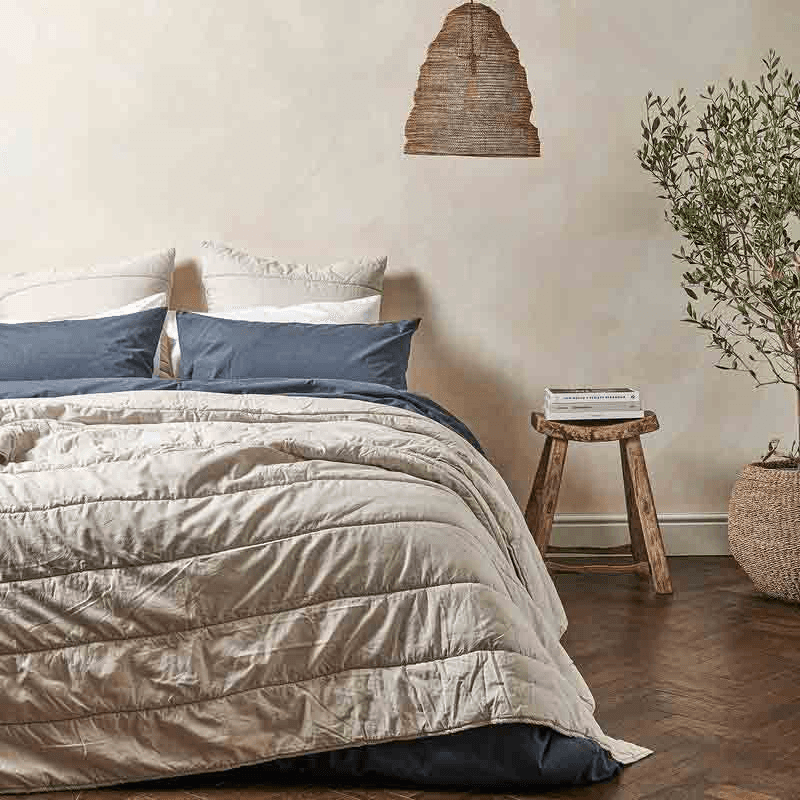 The Cotton Quilt, King / Super King, Clay