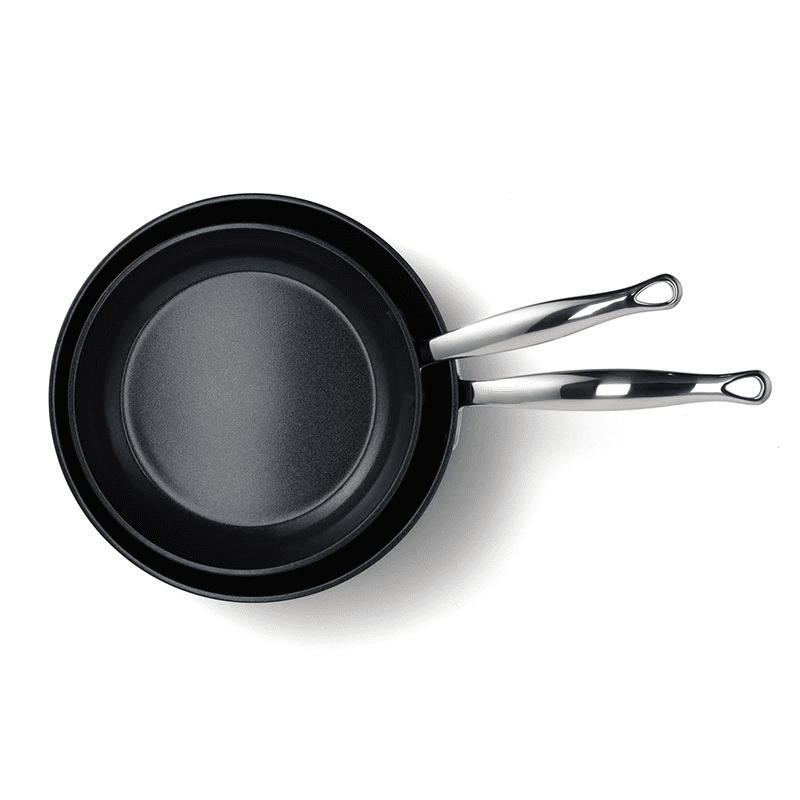 Barcelona Pro Non-Stick  Frying Pan Set, 20, Black