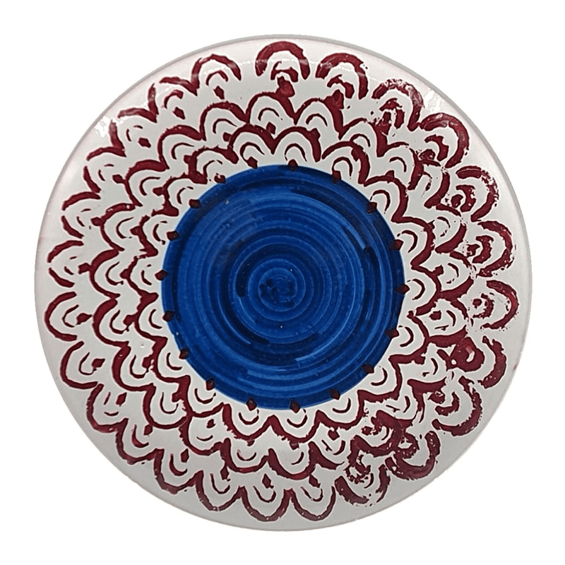 Sicily Plate, D28cm, Red