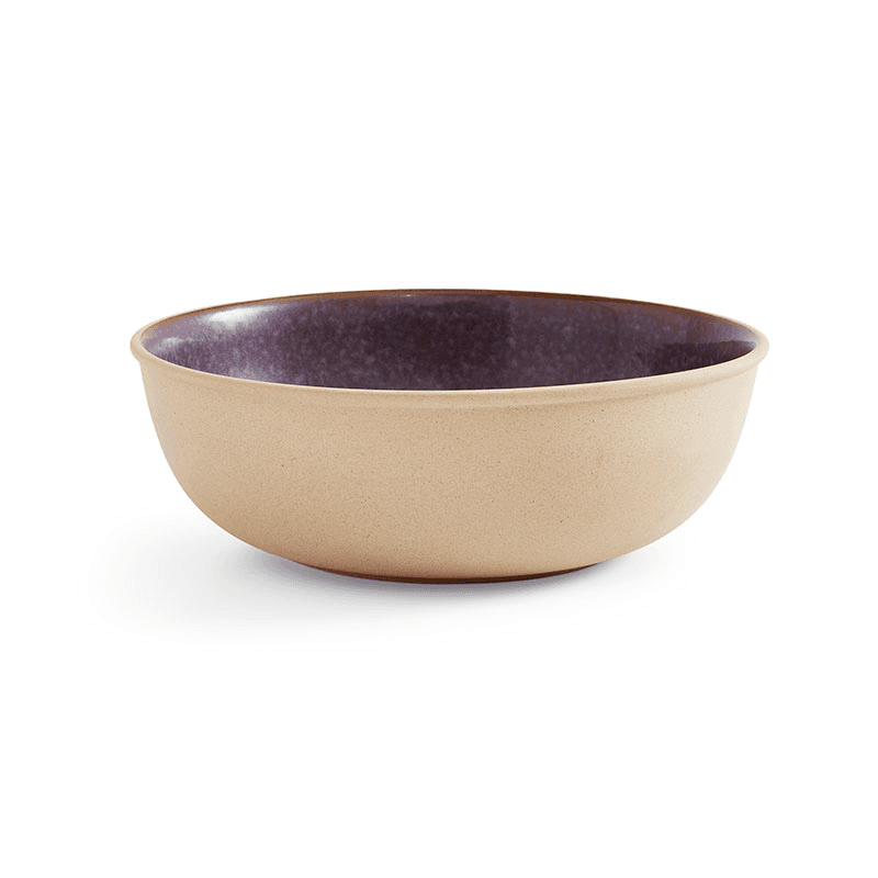 Minerals Serving Bowl, D24.5cm, Amethyst