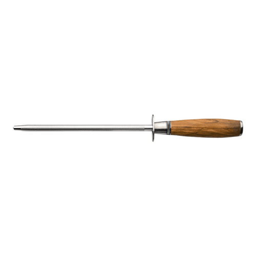Image showing the Katana Saya Olive Wood Diamond Sharpener, 20cm product.