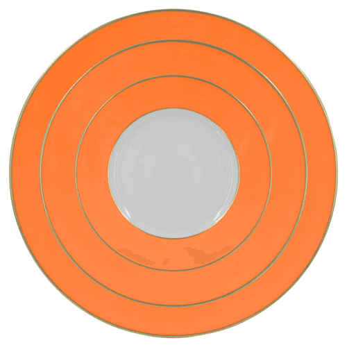 Image showing the Sous Le Soleil Dinner Plate, D27.5cm, Matt Gold Classic Orange product.