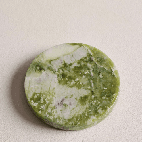 Image showing the Hanson Set of 4 Coasters, D10cm, Apple Jade product.